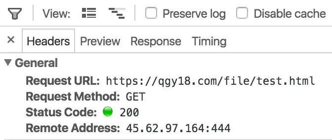 http alt server in chrome